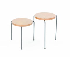 Set of Two Luther Conover Nesting Stools or Side Tables by Pacific Design Group