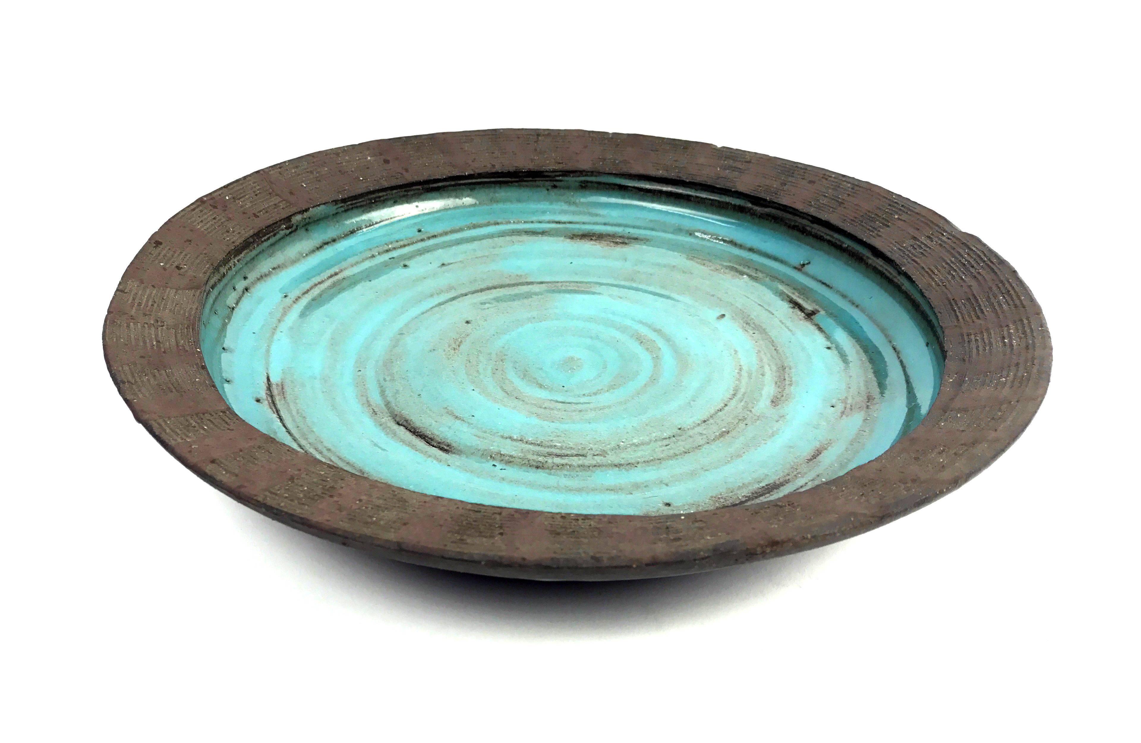 American Mid-Century Ceramic Bowl by Mary Grote