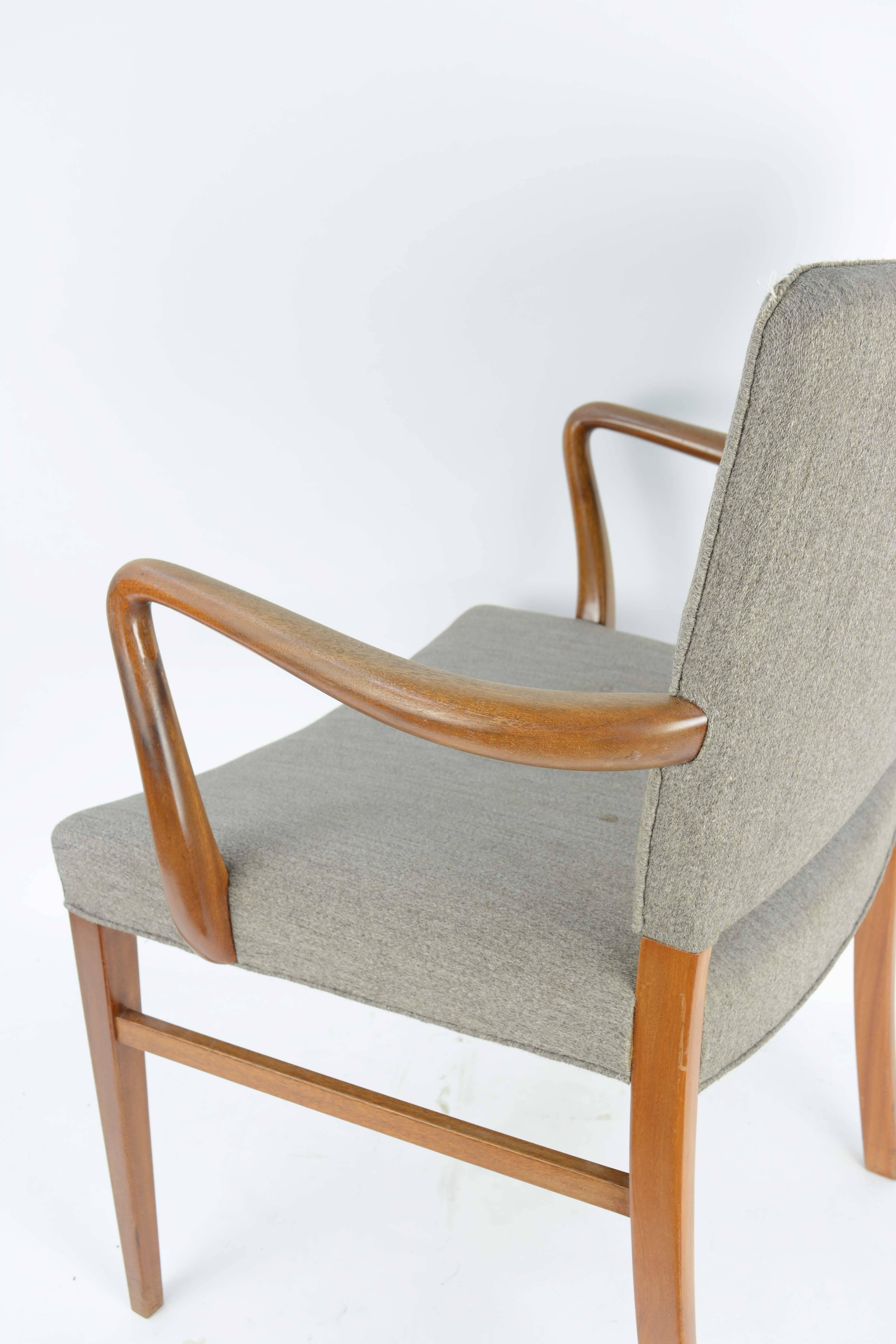 Pair of Armchairs by Ole Wanscher for A. J. Iversen 1