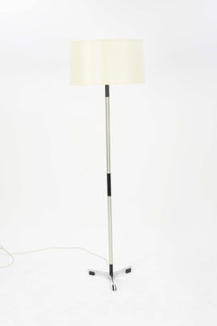 Satin Aluminium and Black Tripod Floor Lamp "Monolit" Jo Hammerberg, 1996