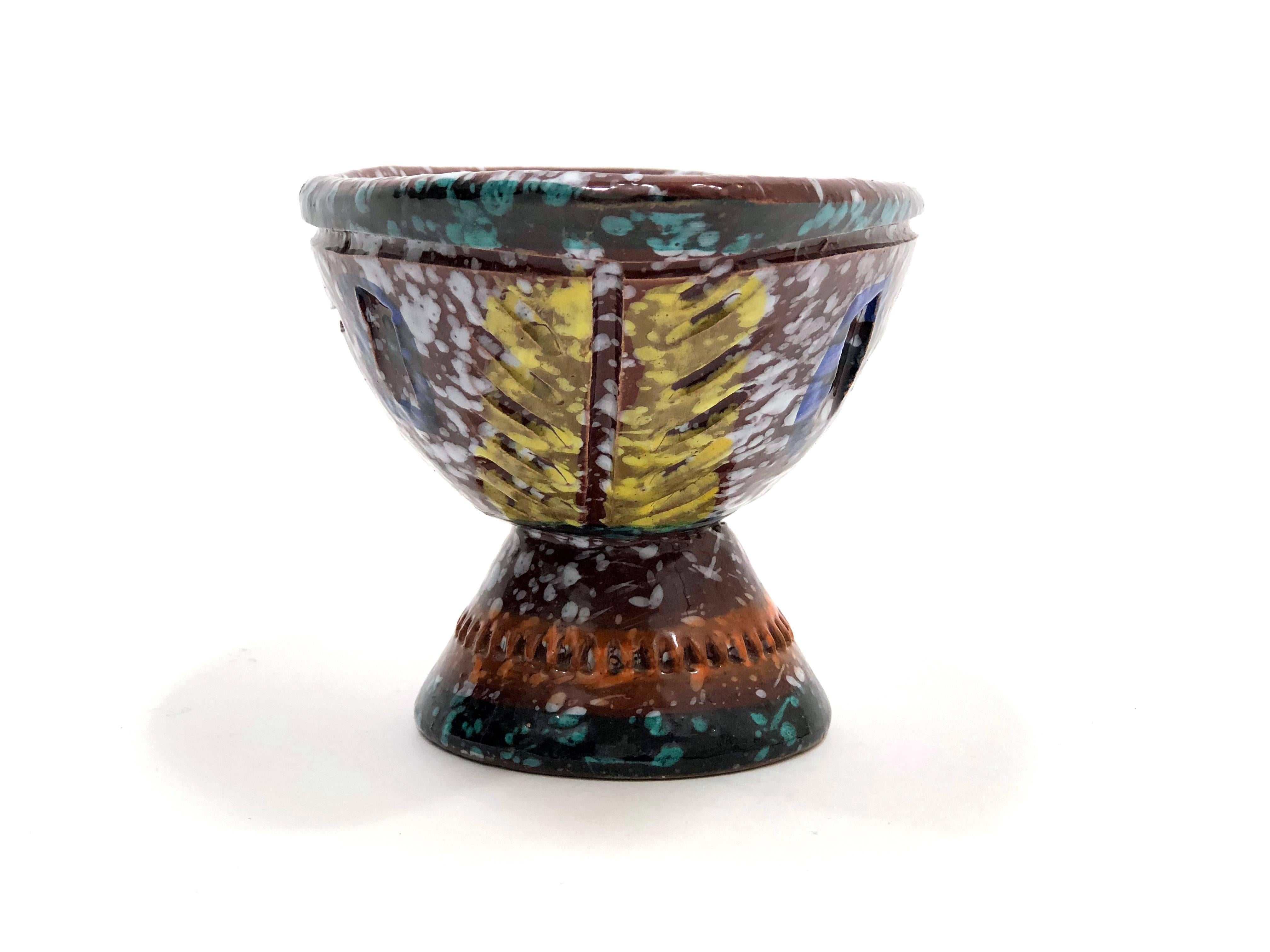 20th Century Whimsical Bowl by Fratelli Fanciullacci For Sale