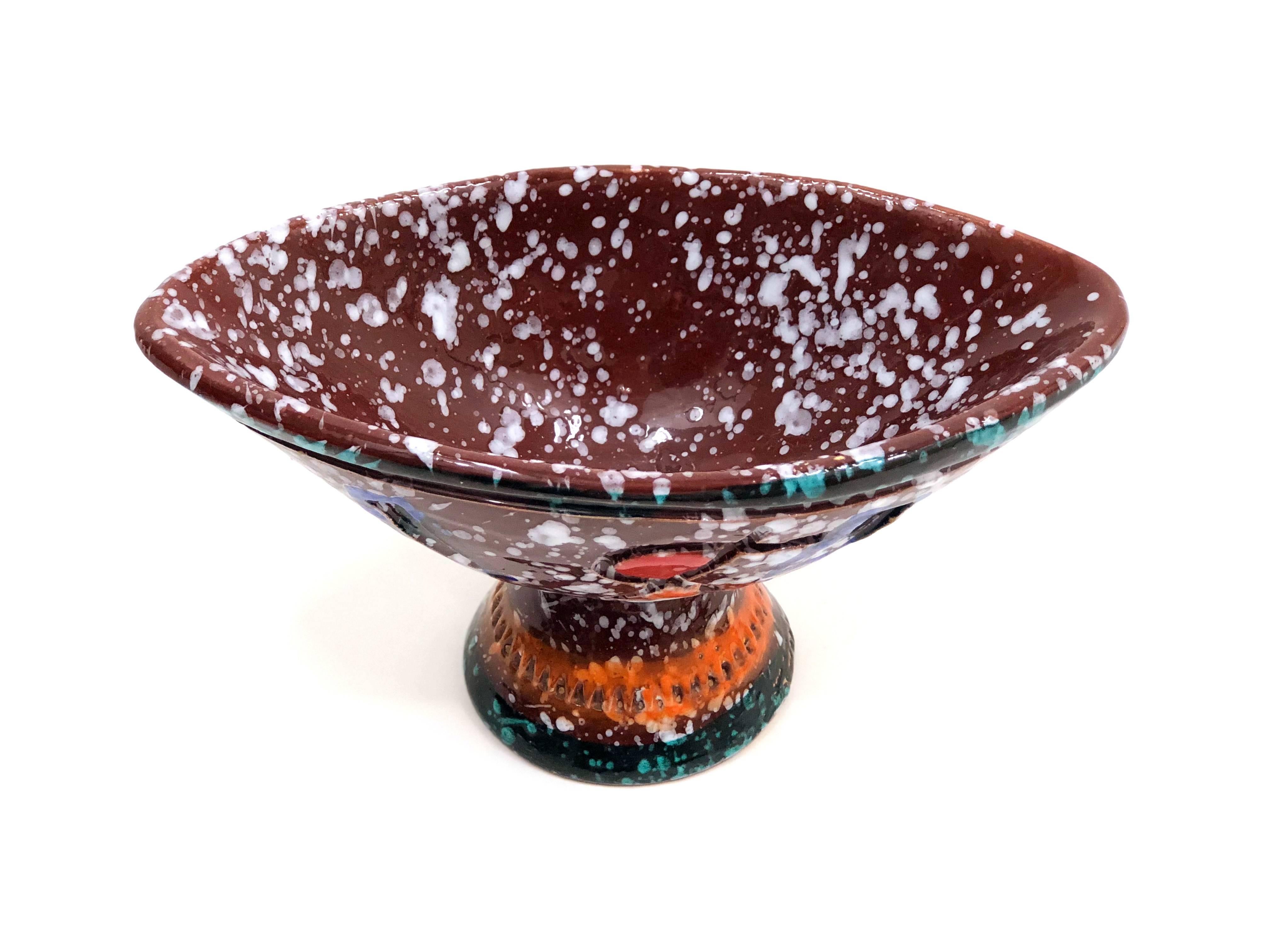 Mid-Century Modern Whimsical Bowl by Fratelli Fanciullacci For Sale