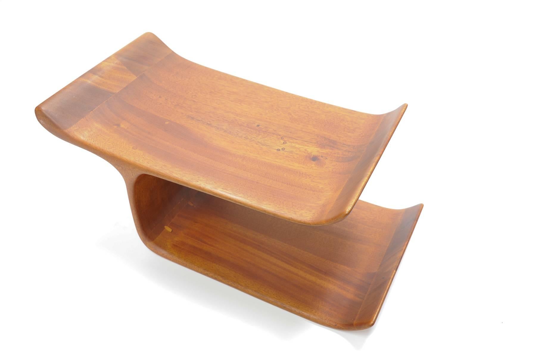 Mid-Century Modern Paper Tray in the Manner of Sam Maloof