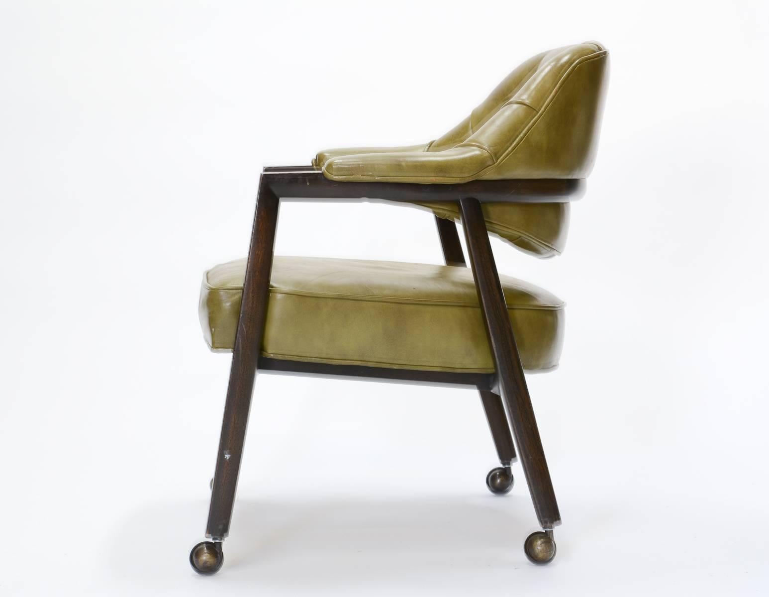 Mid-Century Modern Set of Ten Monteverdi-Young Swivel Executive Chairs by Maurice Bailey