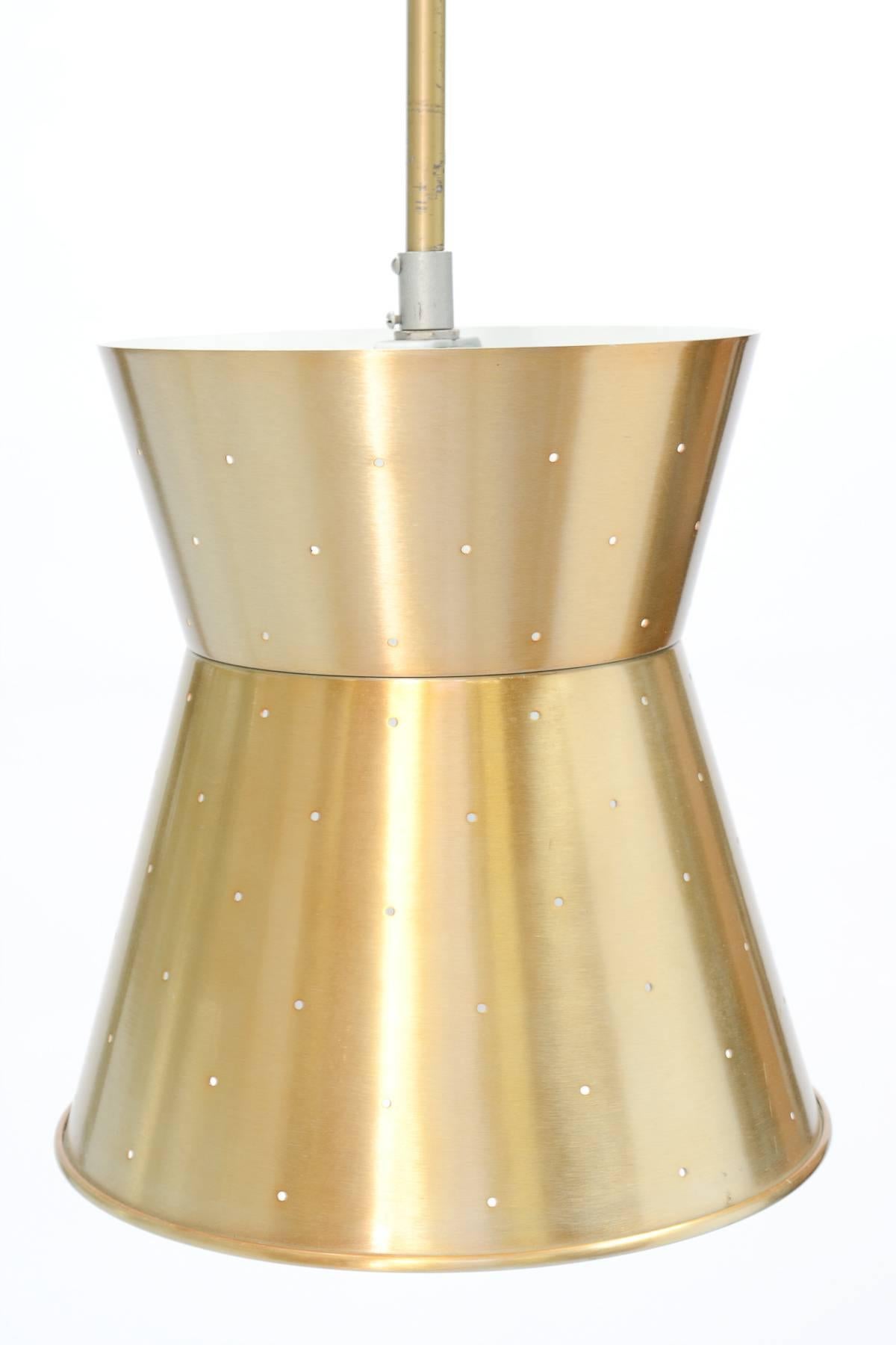 Aluminum Up to a Set of Seven Starlite Medium Pendant Lamps