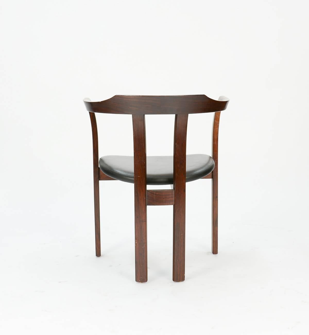Danish A Pair Rosewood Arm Chairs by Hans Olsen for C/S Mobler, Glostrup 