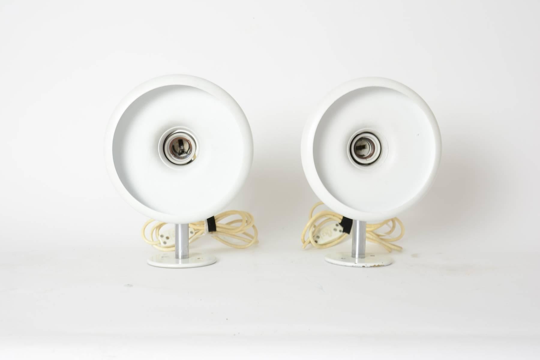 Scandinavian Modern Pair of 'Optima' Articulating Wall Sconces by Hans Due for Fog & Mørup