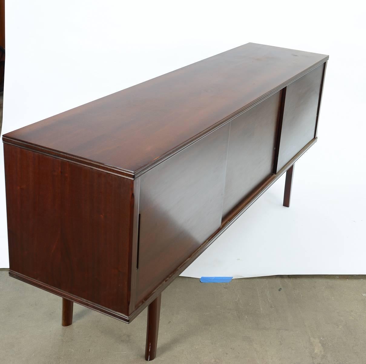 Grand Ole Wanscher Solid Mahogany Sideboard 1