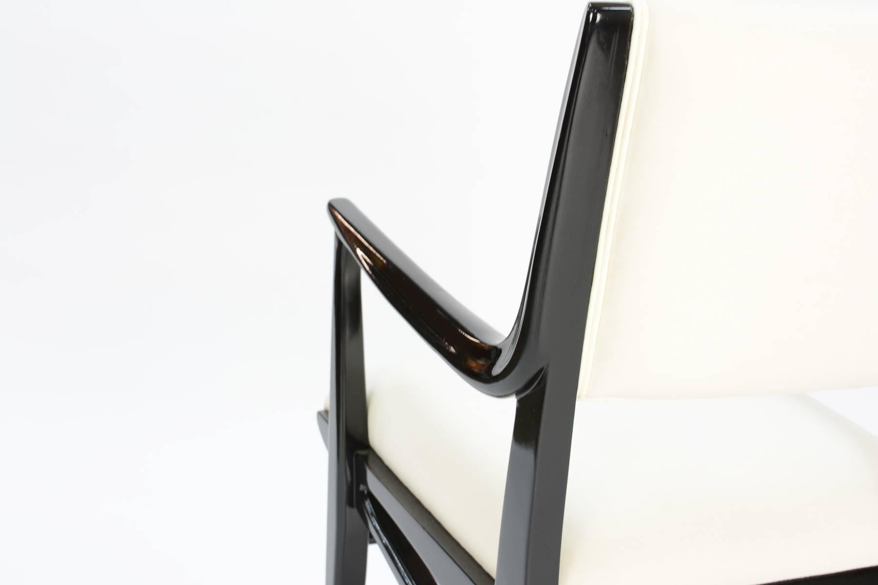 Mid-20th Century Elegant Set of 10 Dining Chair by John Van Koert's Profile Line for Drexel