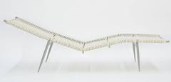 Pair of Elegant Vintage Chaises After Van Keppel and Green Designs