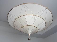 Fortuny Scheherazade Three-Tier Venetian Ivory Silk Chandelier