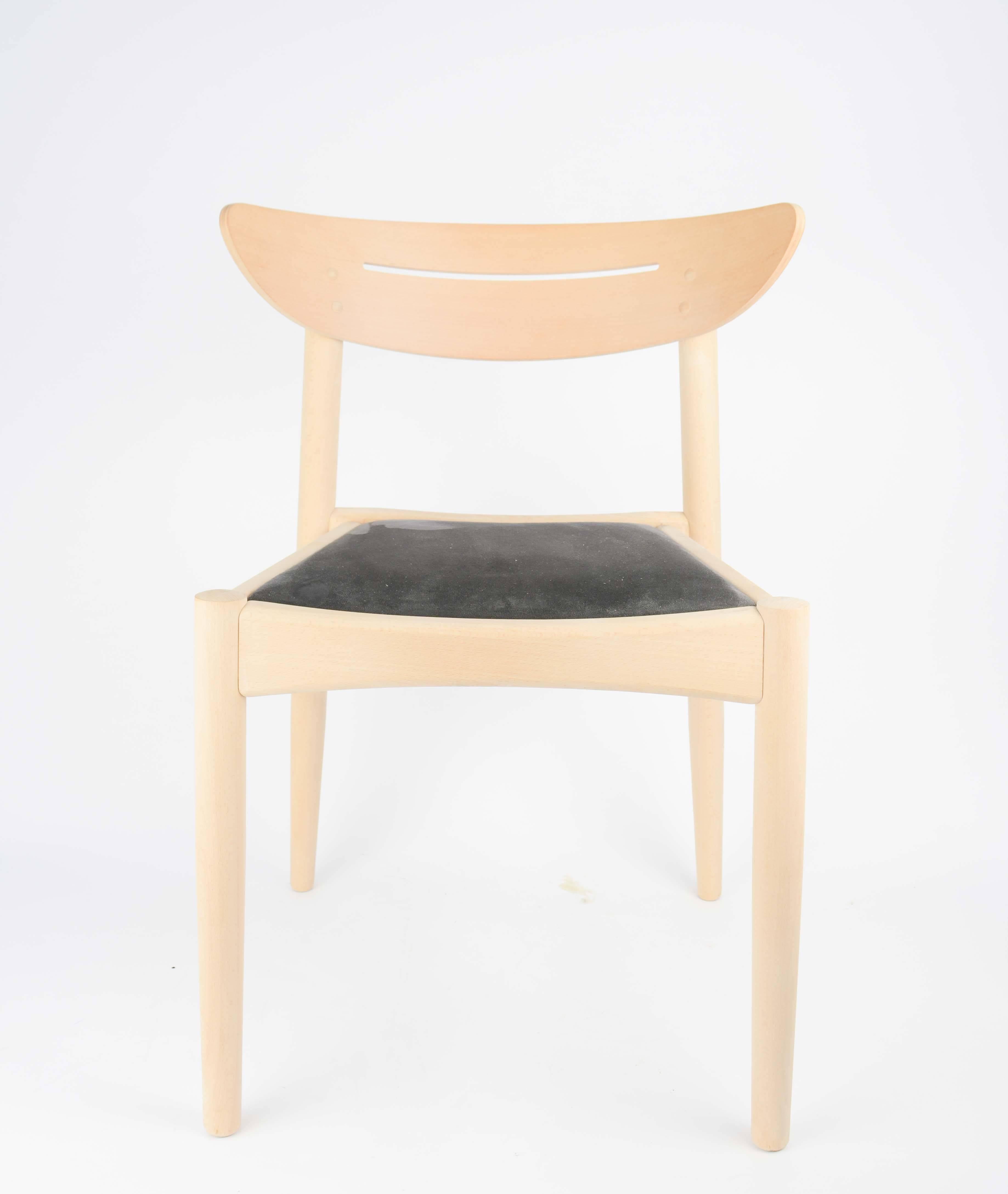 Scandinavian Modern Set of Four Jakob Chairs by Jakob Berg for Findahl of Denmark