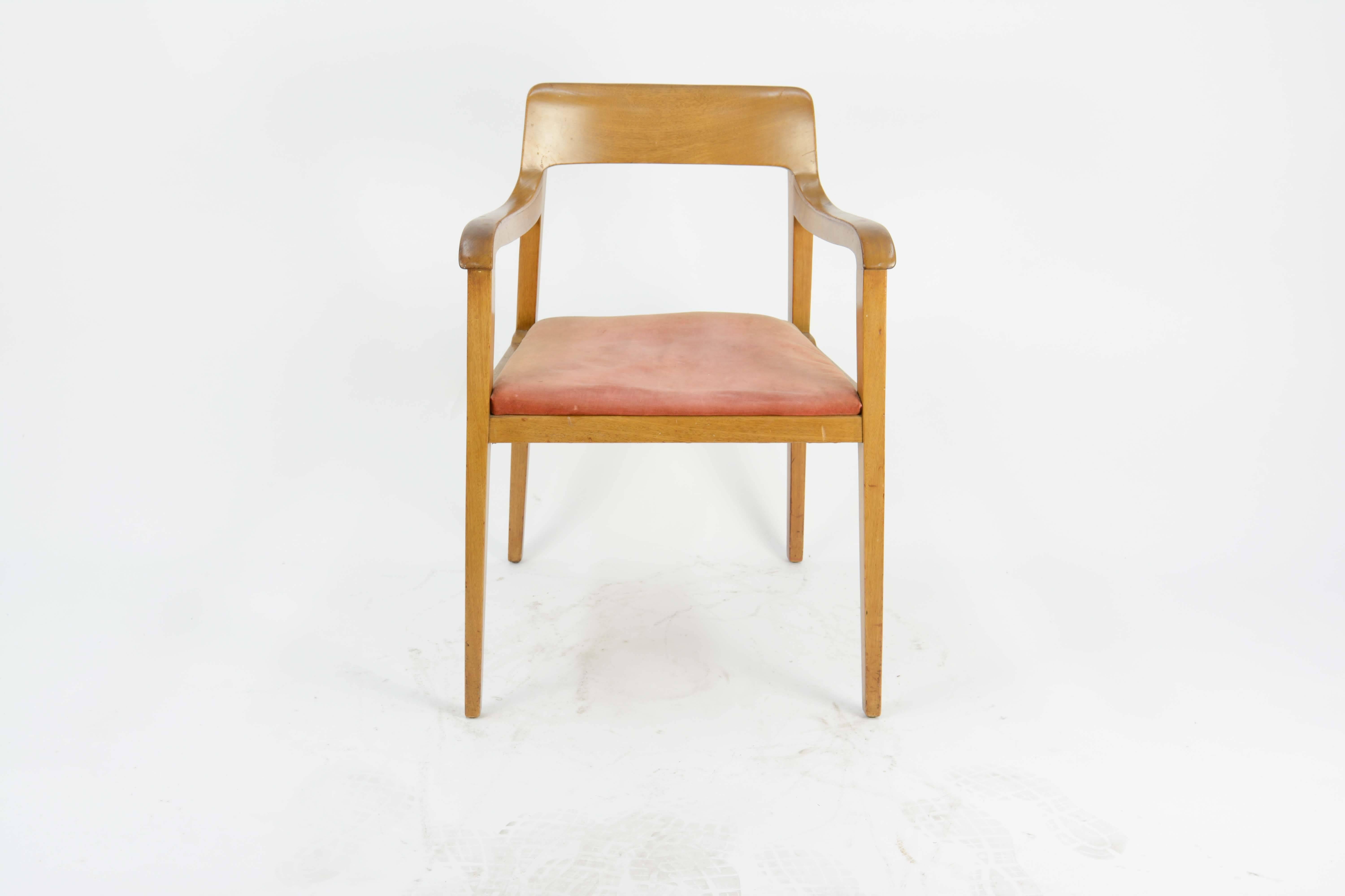 Mid-Century Modern Elegant Edward Wormley for Dunbar Riemerschmid Chairs Model 4797