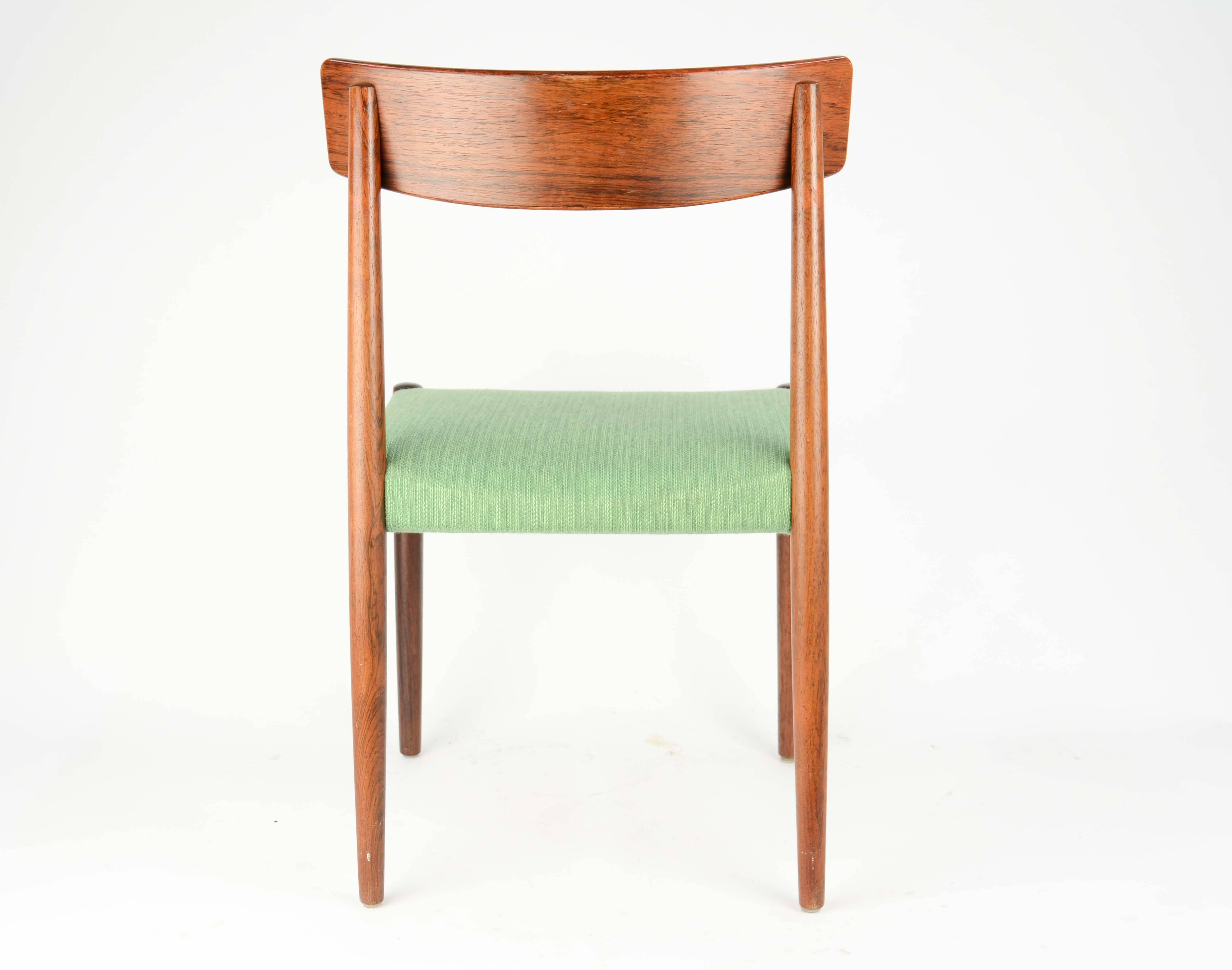 Mid-20th Century Spectacular Set of Eight Rosewood Chairs by Nils Jonsson for Troeds of Sweden