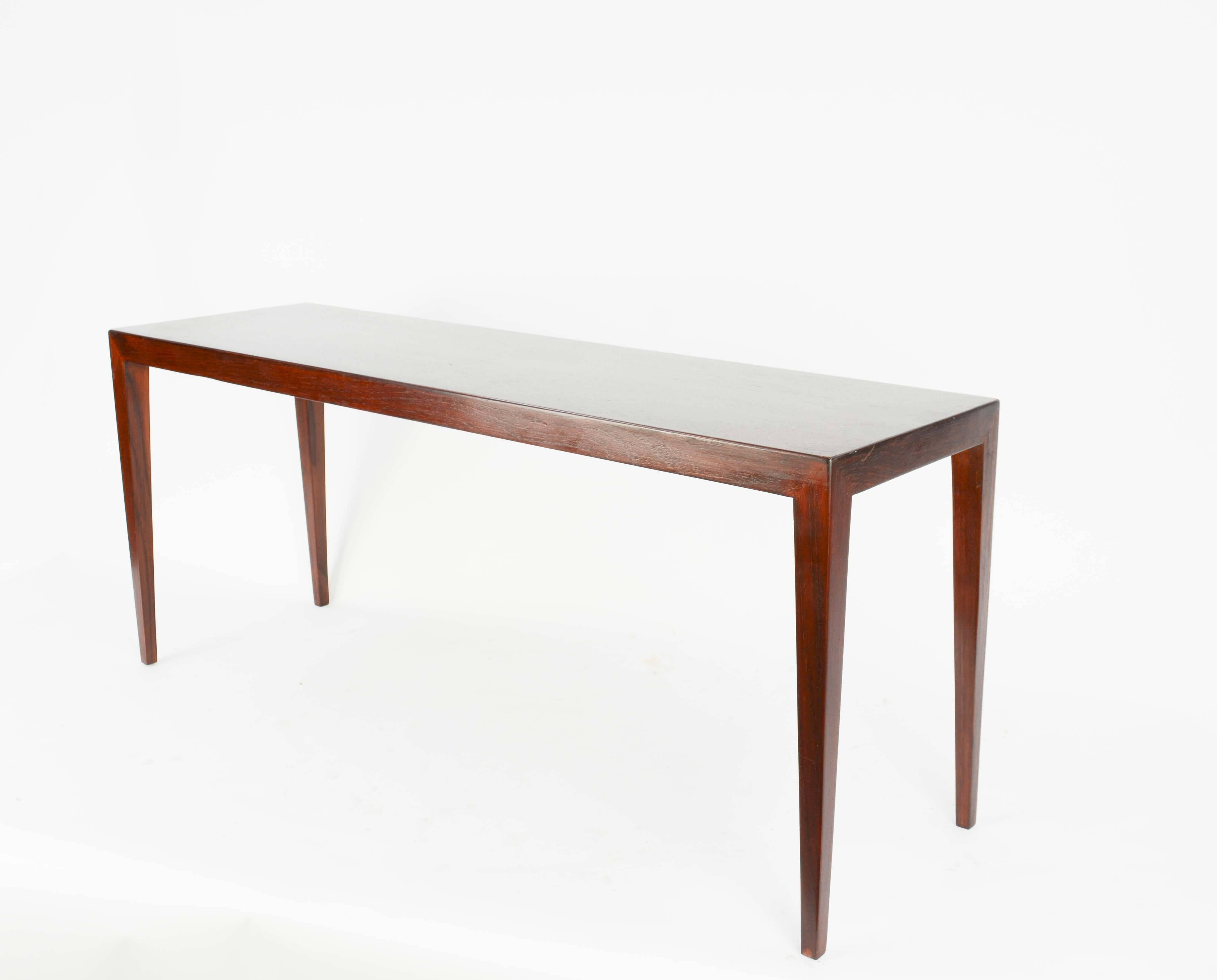 Scandinavian Modern Danish Coffee Table by Severin Hansen for Haslev Mobelfabrik, 1950s