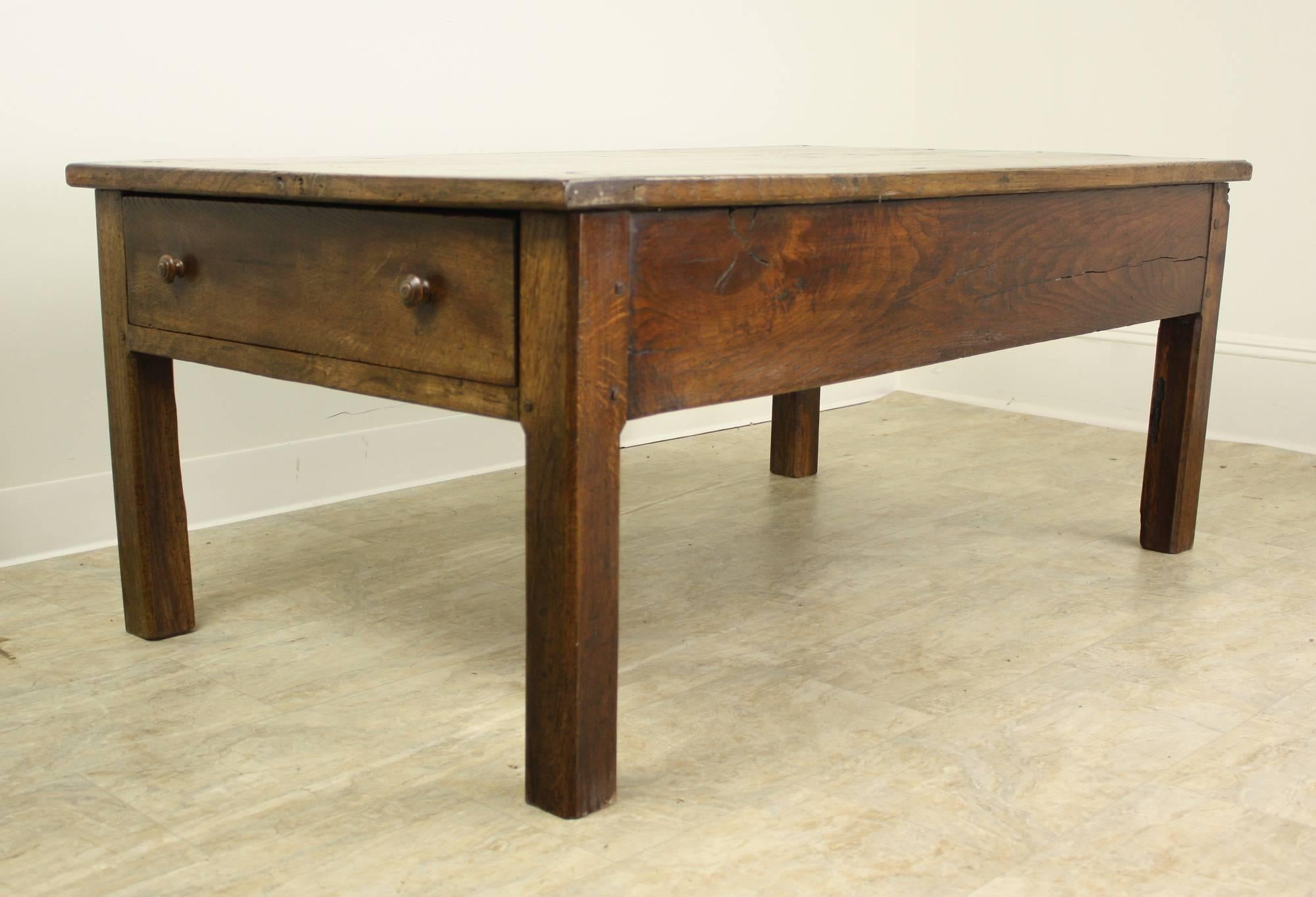 french oak coffee table