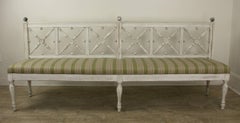 Antique Late Gustavian Long Bench