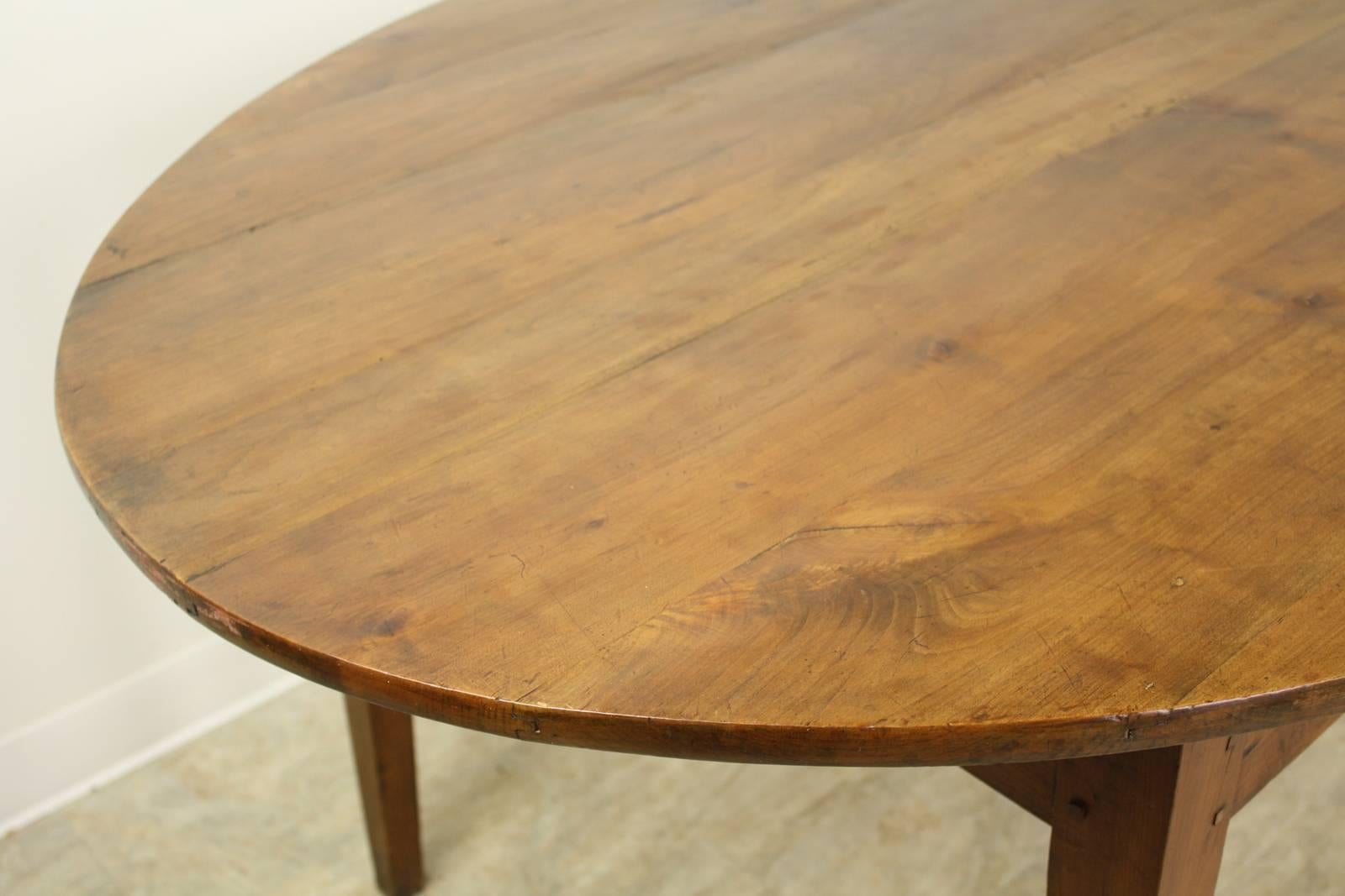 antique french oval dining table
