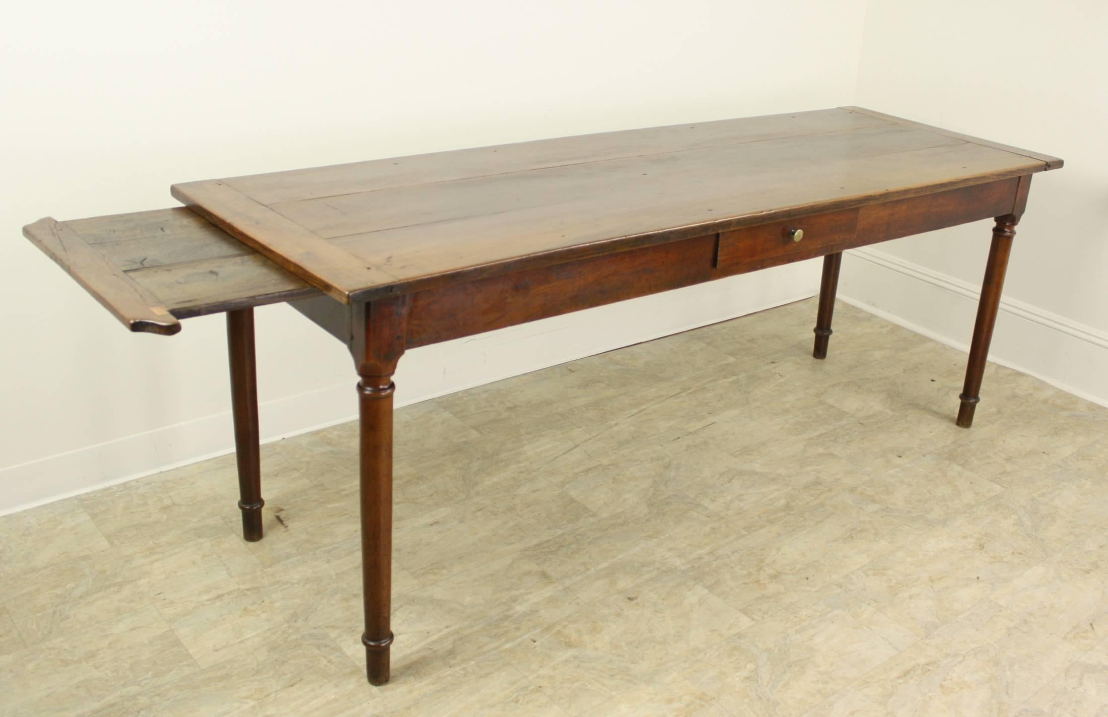 antique narrow dining table