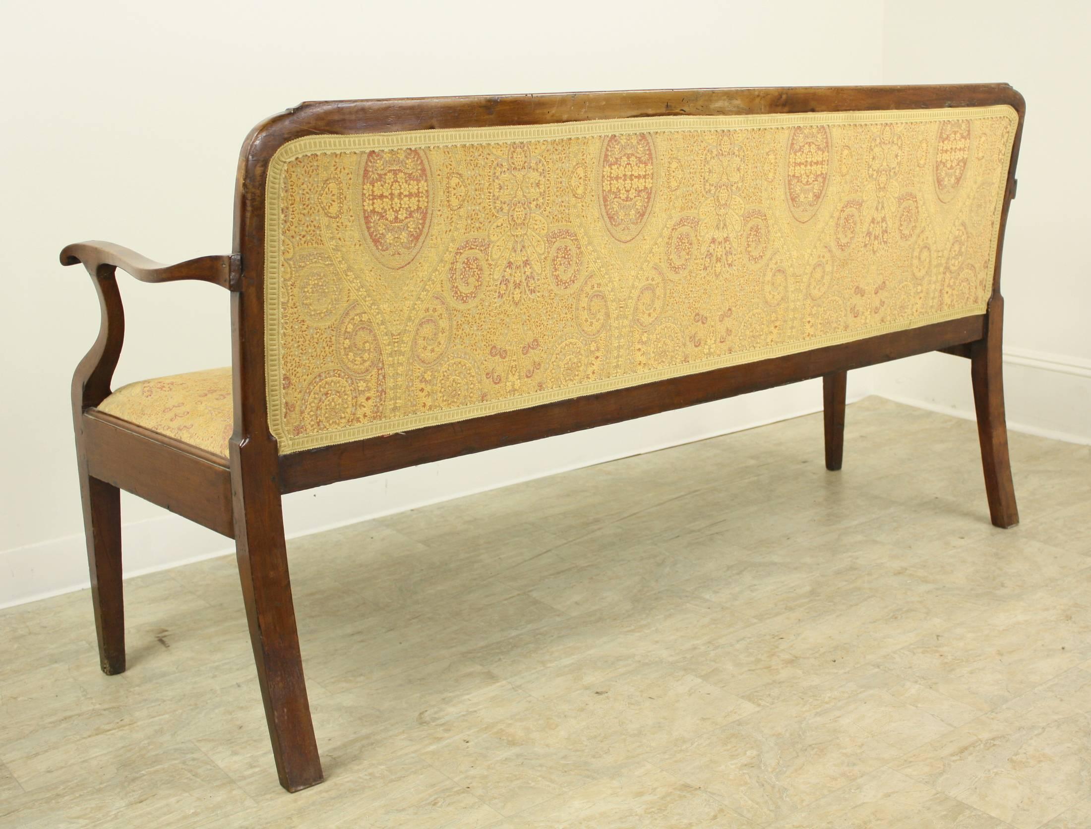 19th Century Scandanavian Fruitwood Sofa For Sale 3