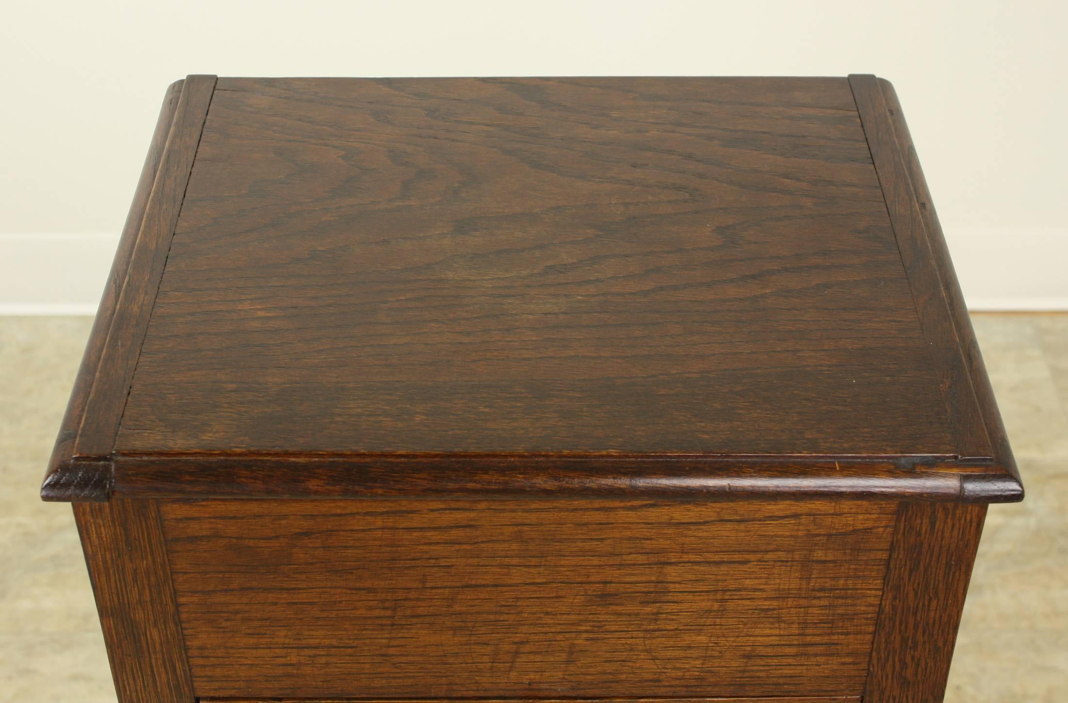 19th Century English Arts and Crafts Sewing Box Side Table