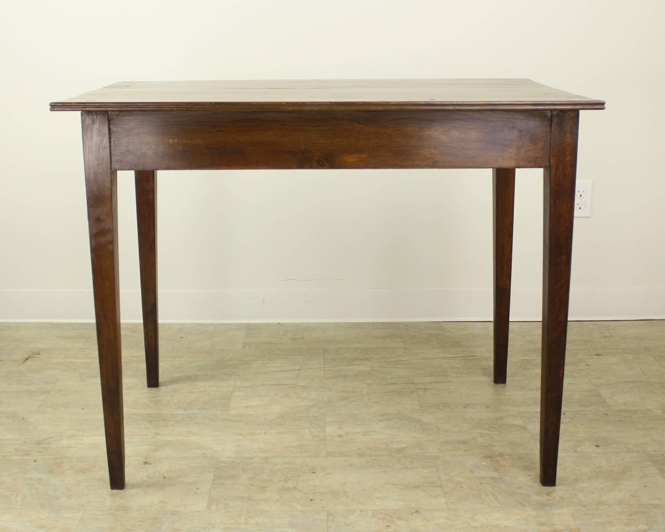 Antique French Oak Writing Table 3