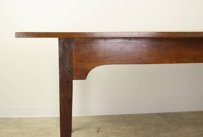 Antique Applewood Farm Table at 1stdibs