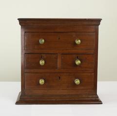 Antique Miniature Teak Chest