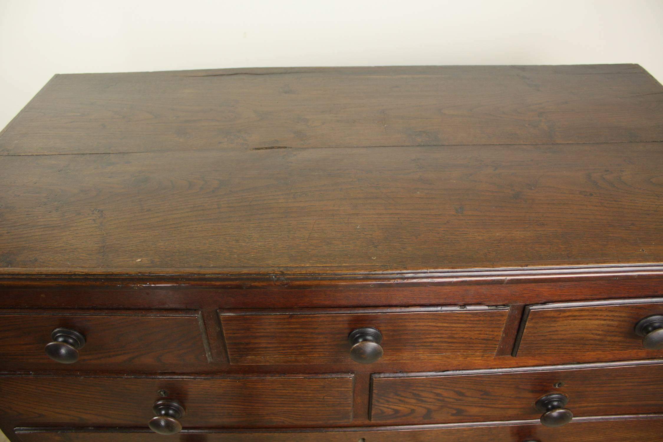 19th Century Welsh Period Oak Chest of Drawers
