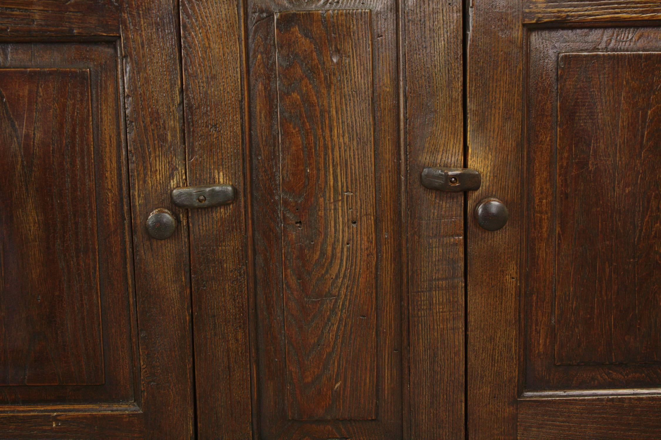 19th Century Antique Welsh Oak Server or Dresser Base