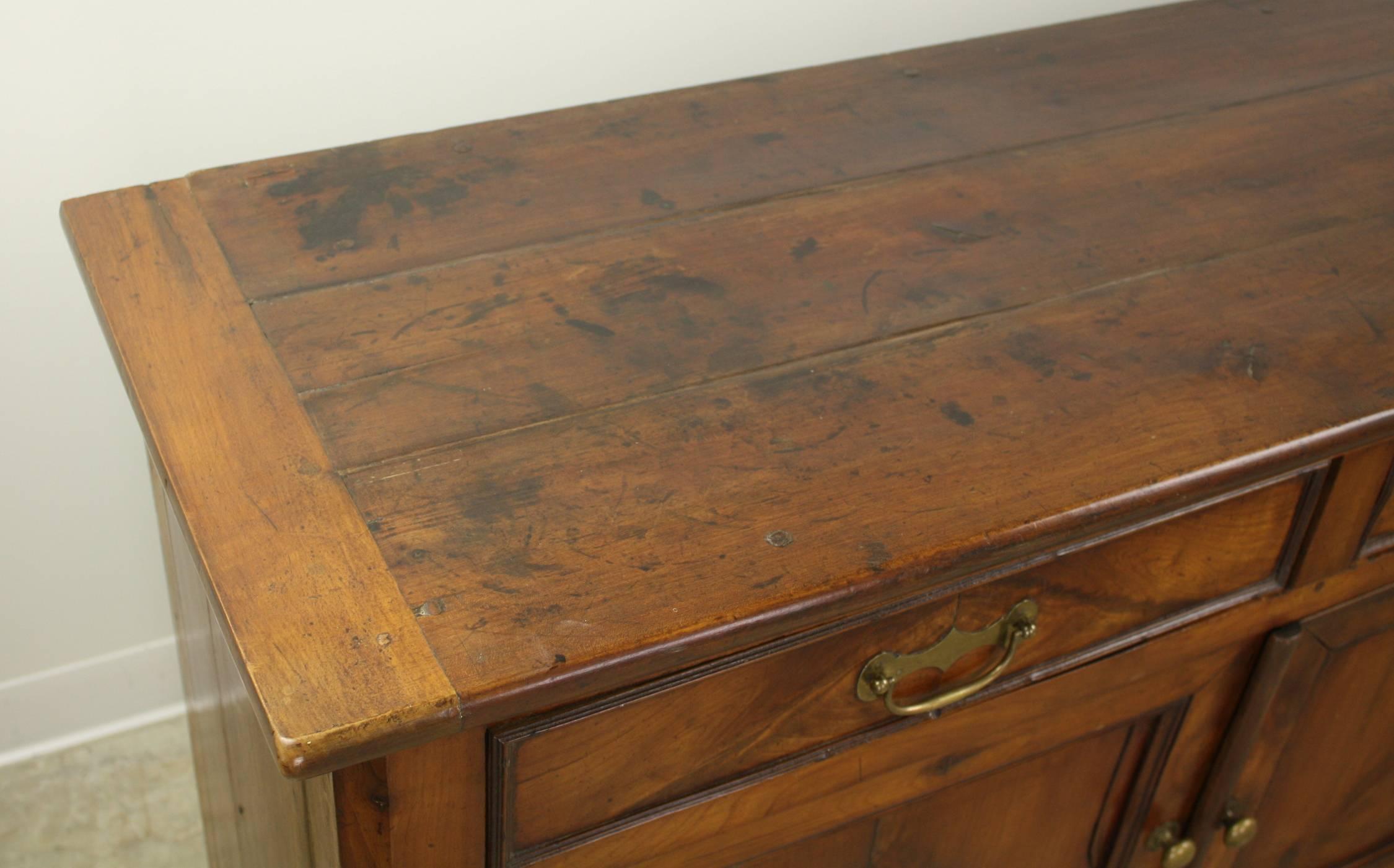 Dramatically Grained Antique Cherry Enfilade 2