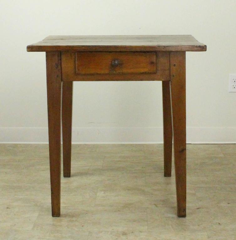 Antique French Pine Side Table at 1stDibs antique pine side table