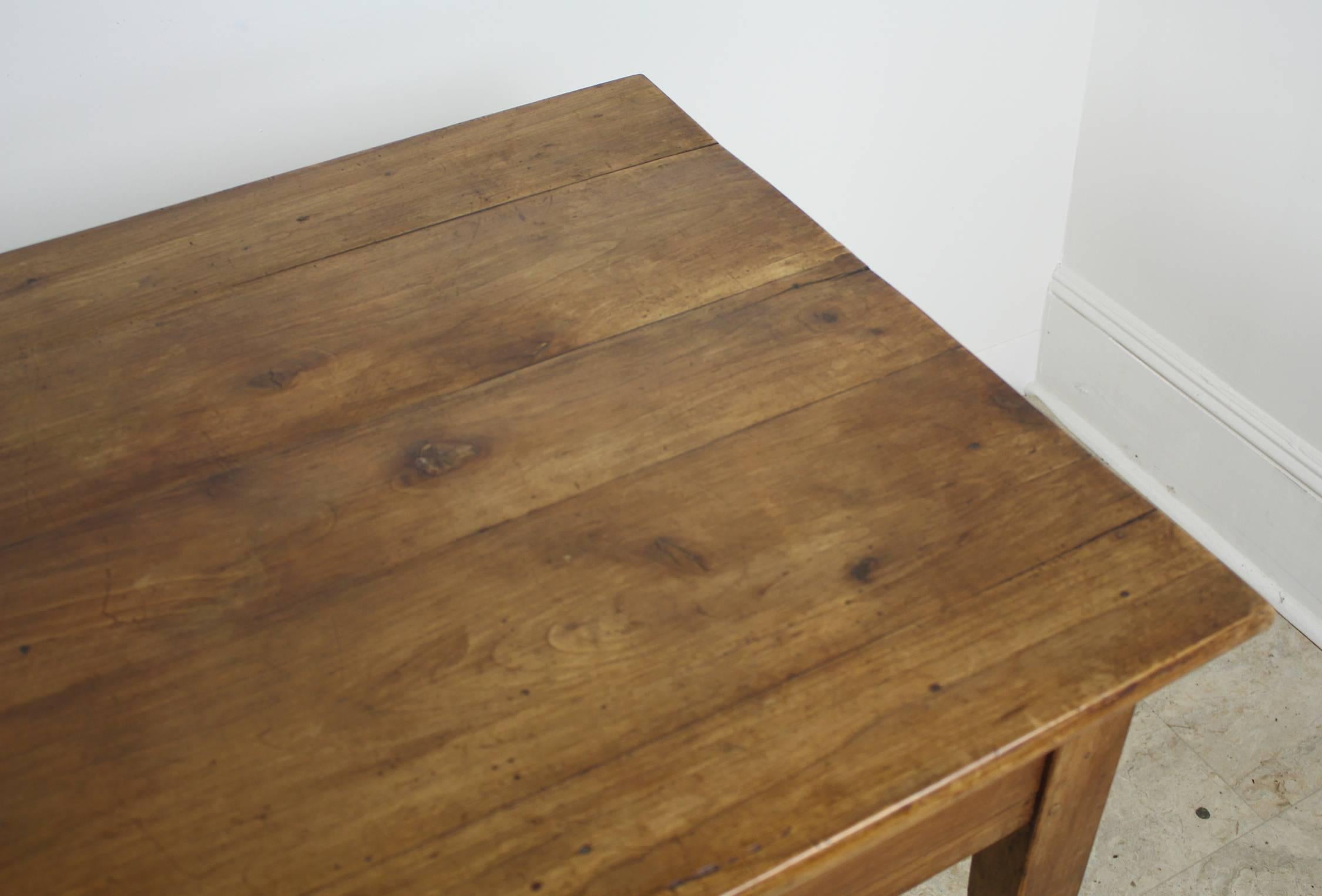 Beautifully Grained Antique Cherry Writing Table 1