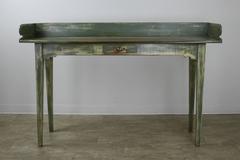 Painted Irish Server Made of Antique Wood