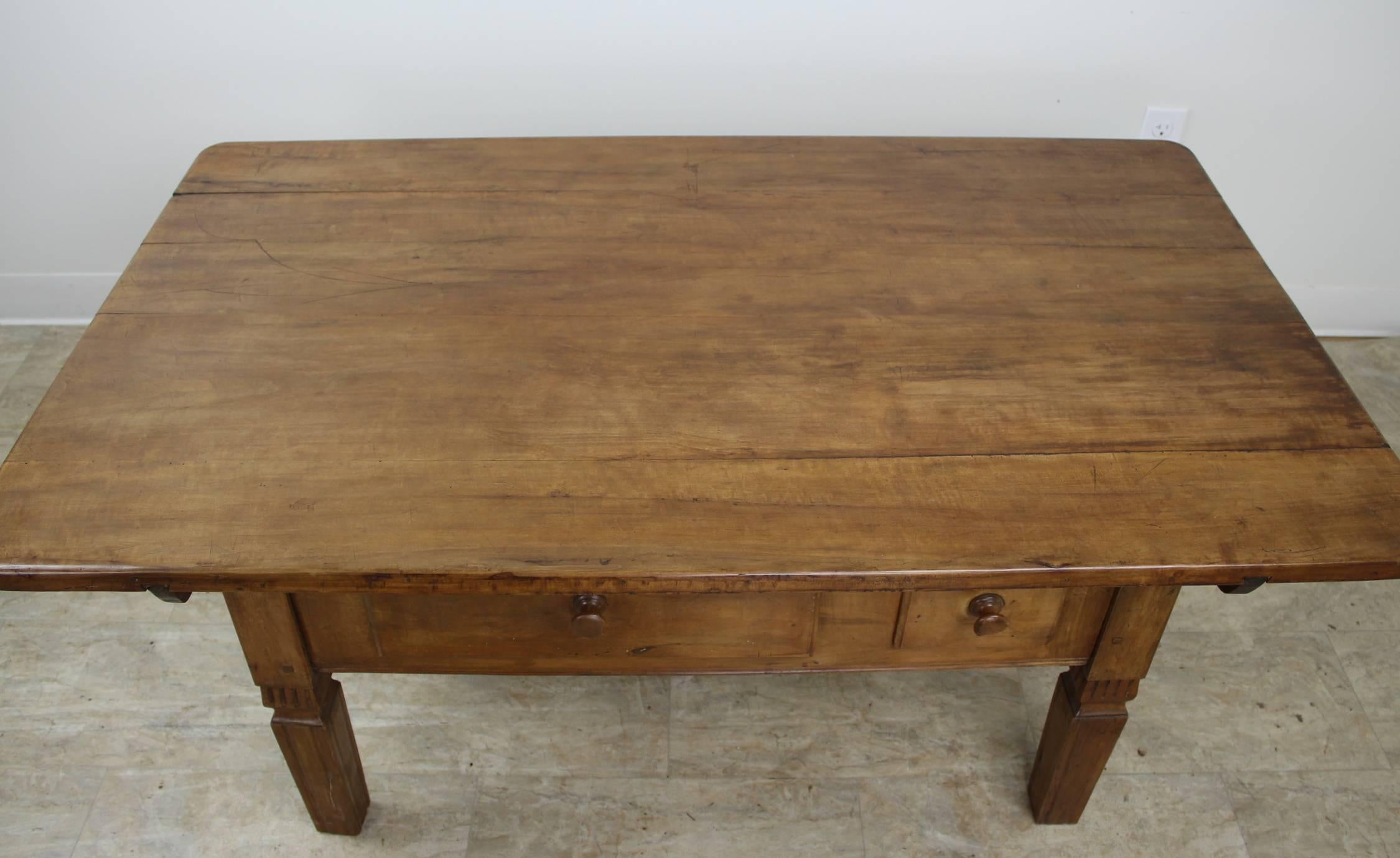 Antique Alsacian Applewood Coffee Table In Good Condition In Port Chester, NY