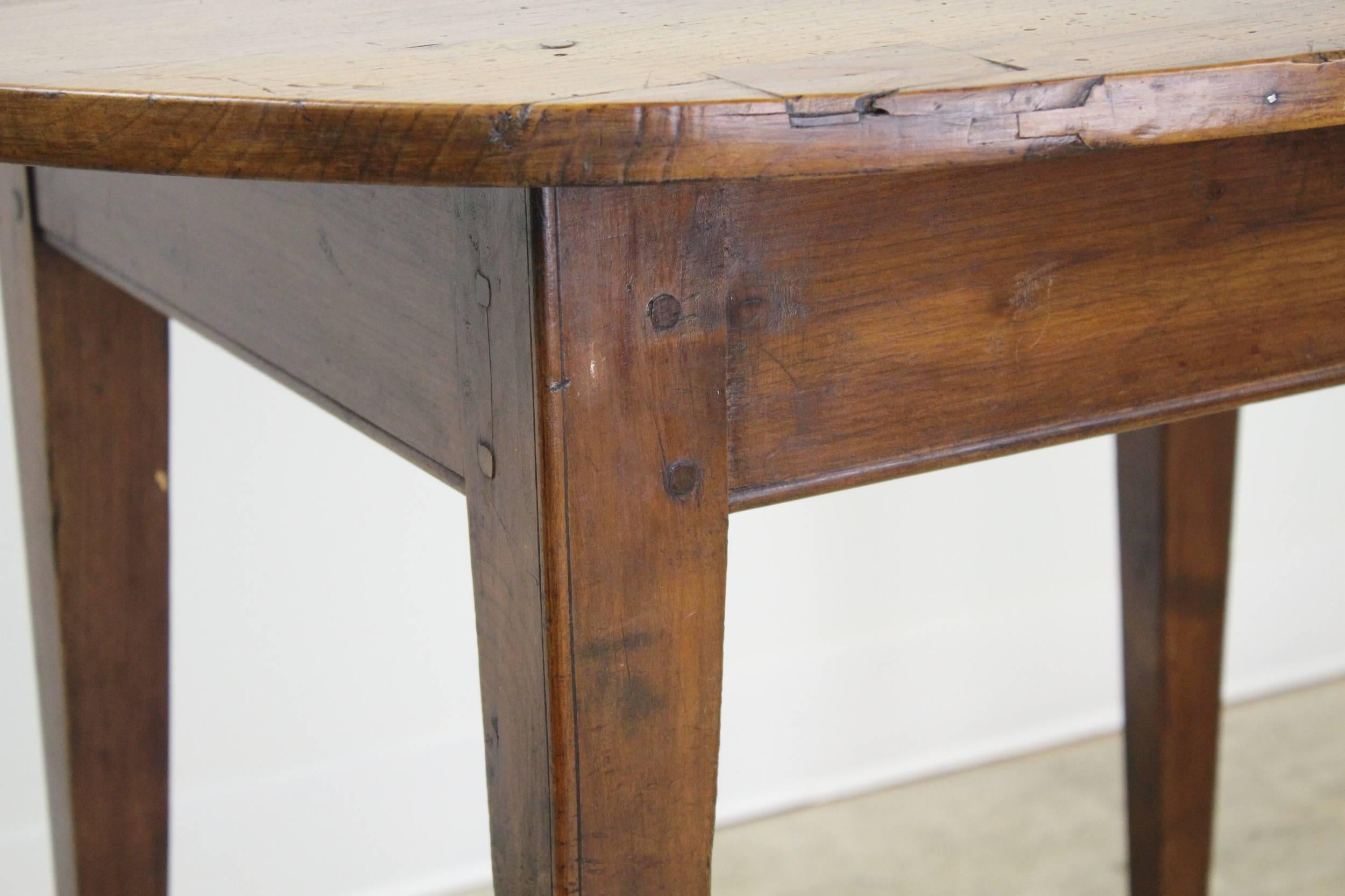 19th Century Antique Cherry Oval Occasional Table