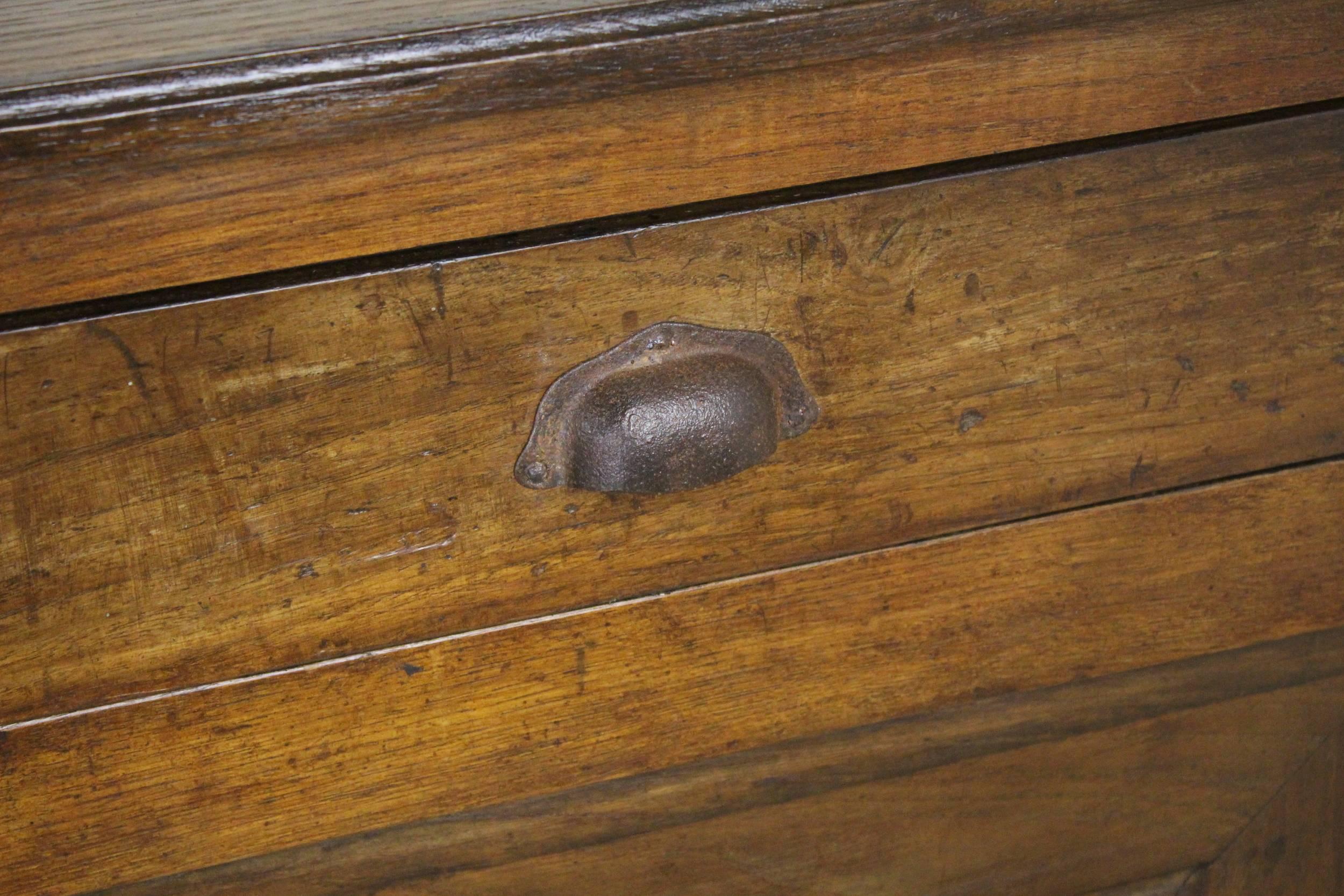 Antique Four-Door Chestnut Enfilade 5
