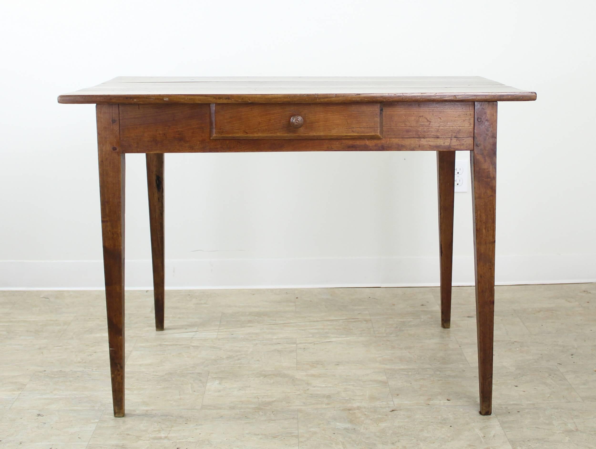 French Antique Cherry Writing Table