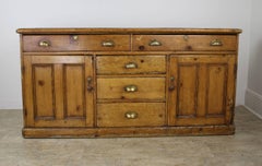 Antique Welsh Pine Dresser Base