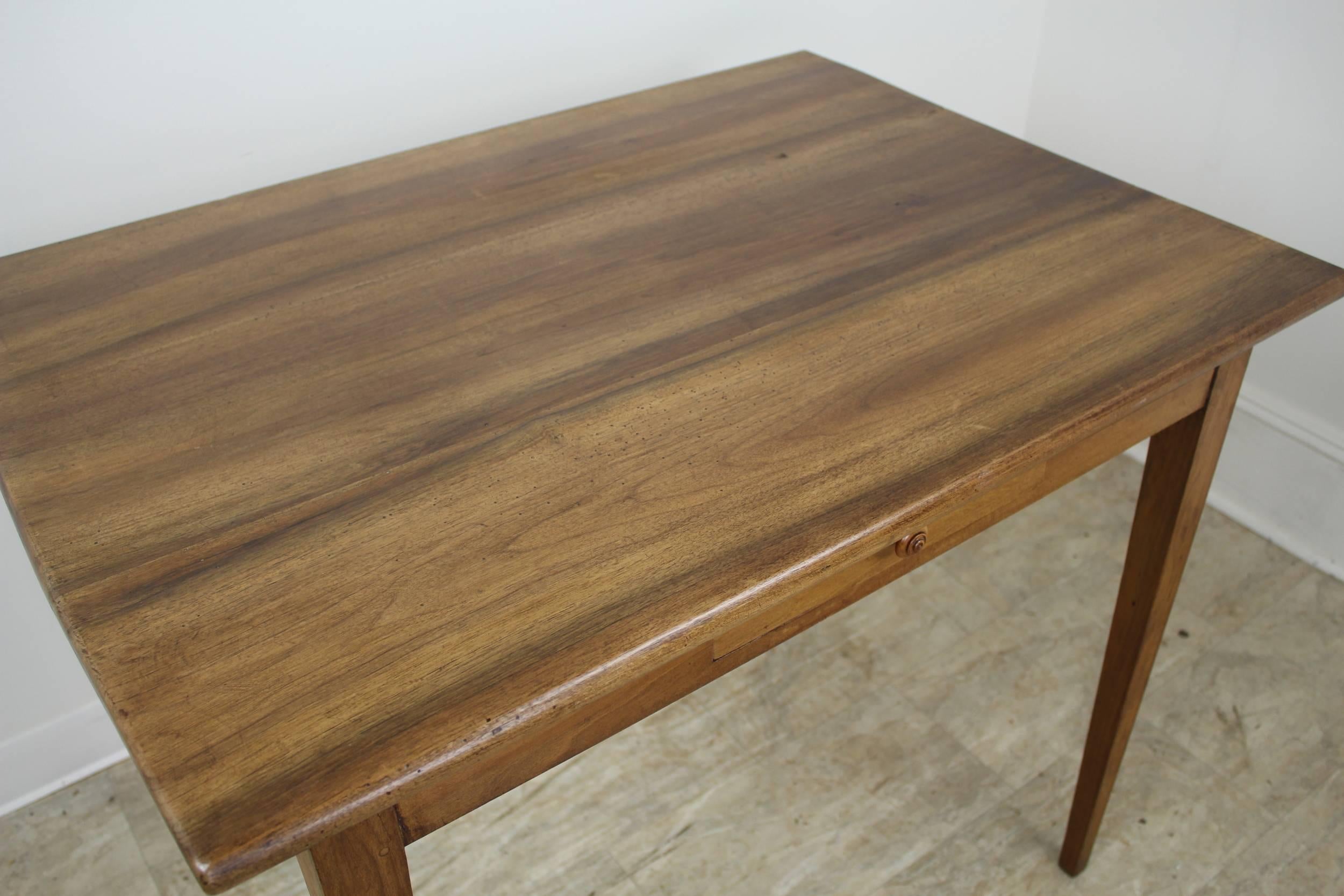 Antique Walnut Side or Writing Table 2