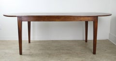 Antique Cherry "D-Ended" Farm Table
