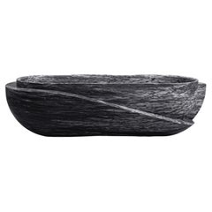 Bañera escultórica de piedra maciza Vayu Personalizable