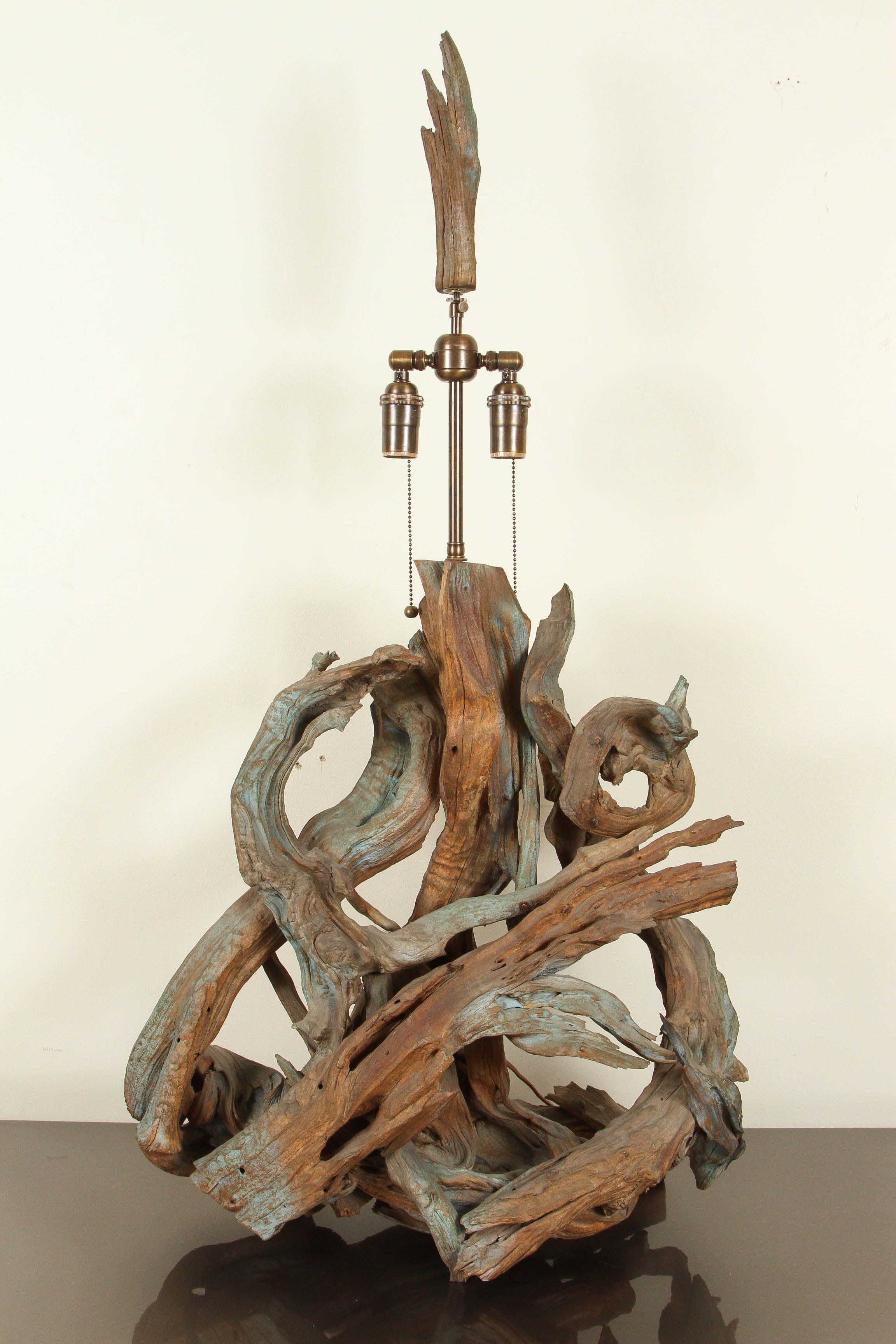 Large Driftwood Table Lamp