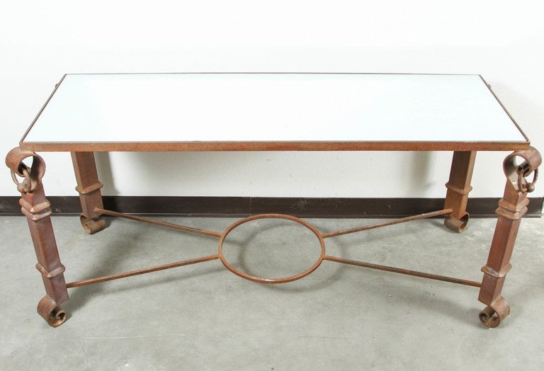 Wrought Iron Console 2