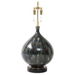 Spettacolare lampada italiana in ceramica degli anni '60