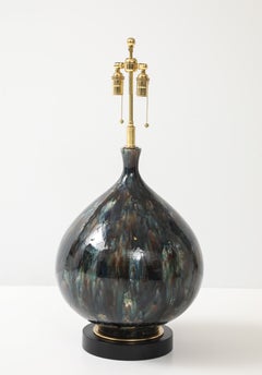 Spettacolare lampada italiana in ceramica degli anni '60