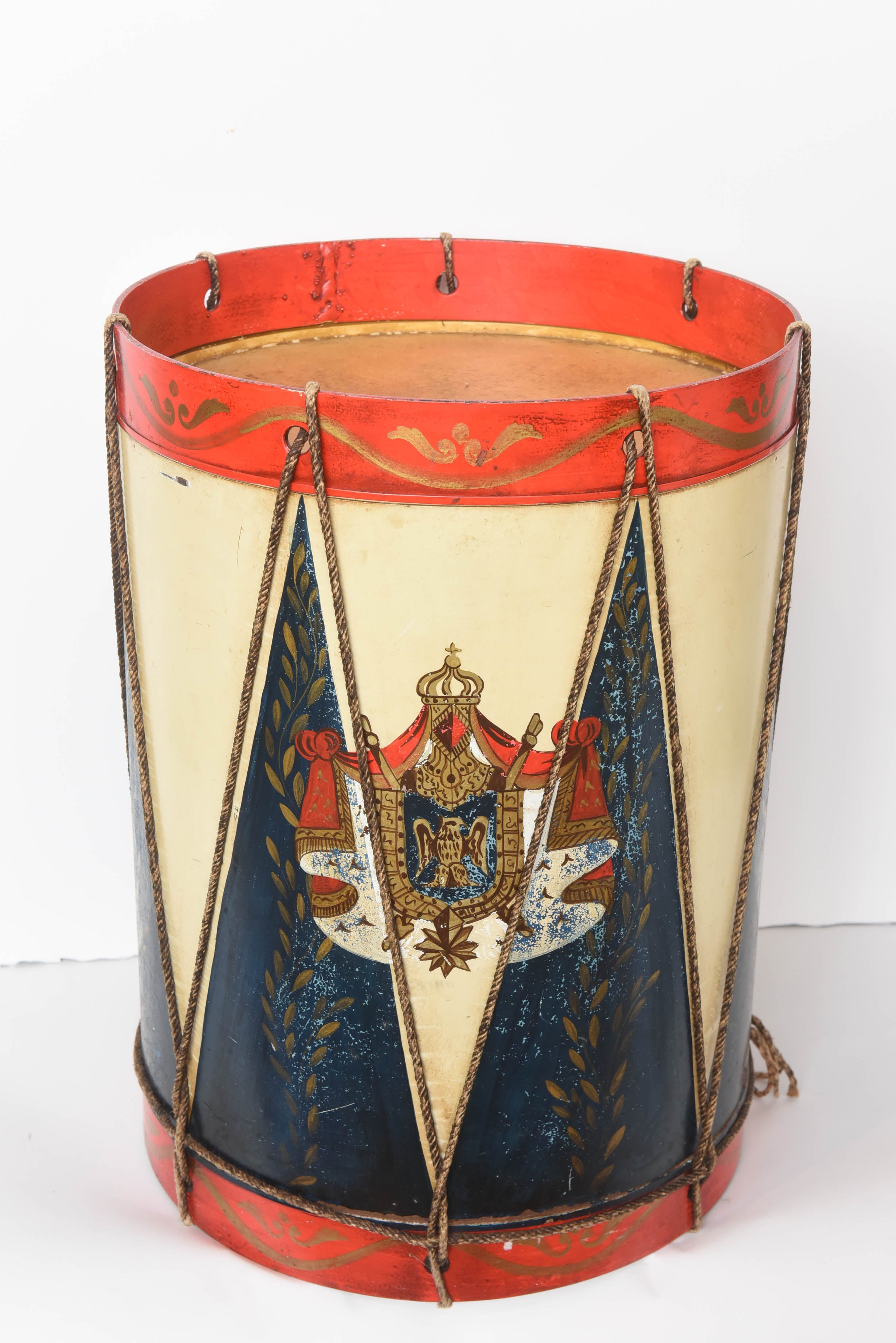 Vintage Italian Tole Drum