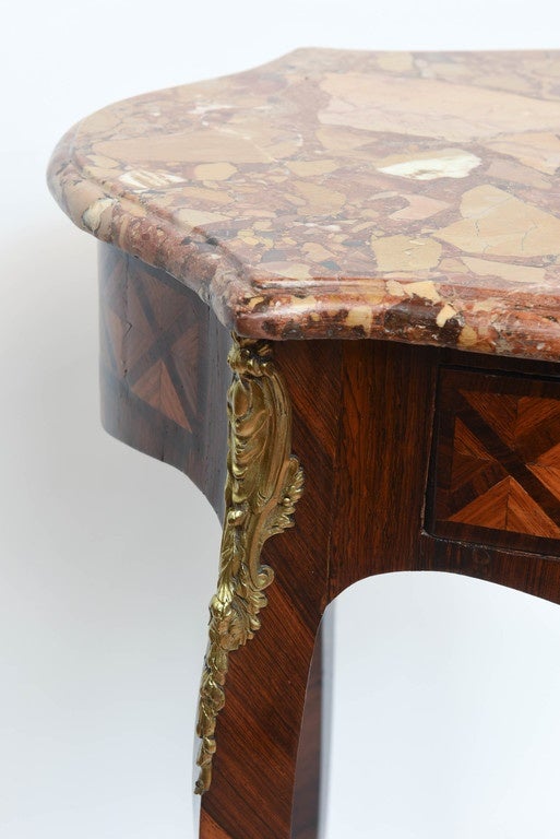 Louis XV 19th c. French Marble Top Gueridon For Sale