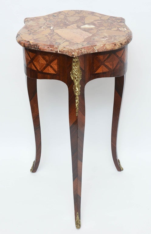 19th c. French Marble Top Gueridon For Sale 4