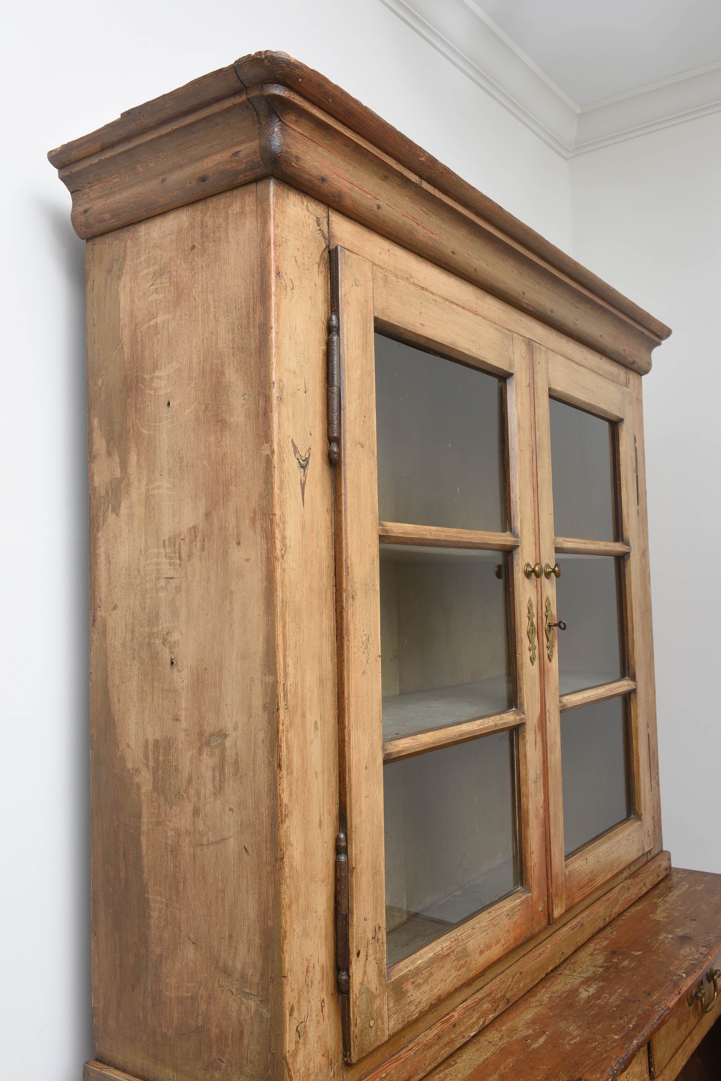 19th Century Country Pine Cupboard 5